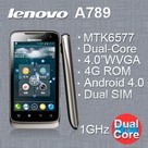 Lenovo A789 - Dual Sim 3G Google Android 4.0 Český jazyk Dual-core